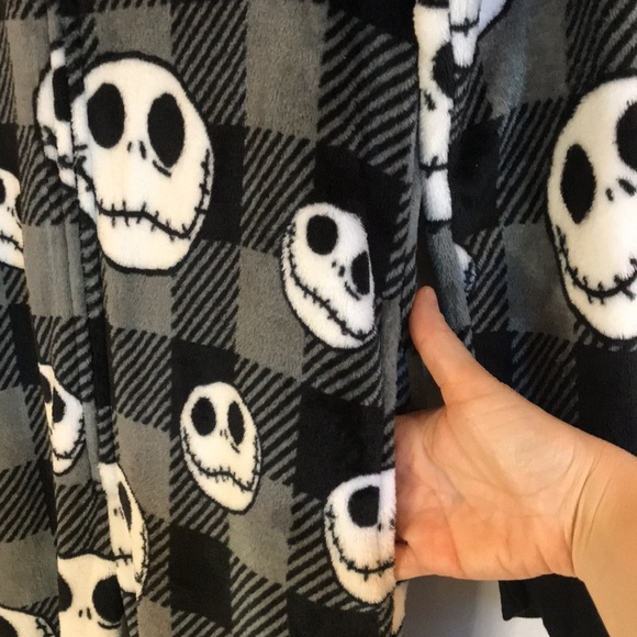 Disney the Nightmare before Christmas Jack Skeleton one piece jumpsuit Sz 4/6 - Picture 7 of 14